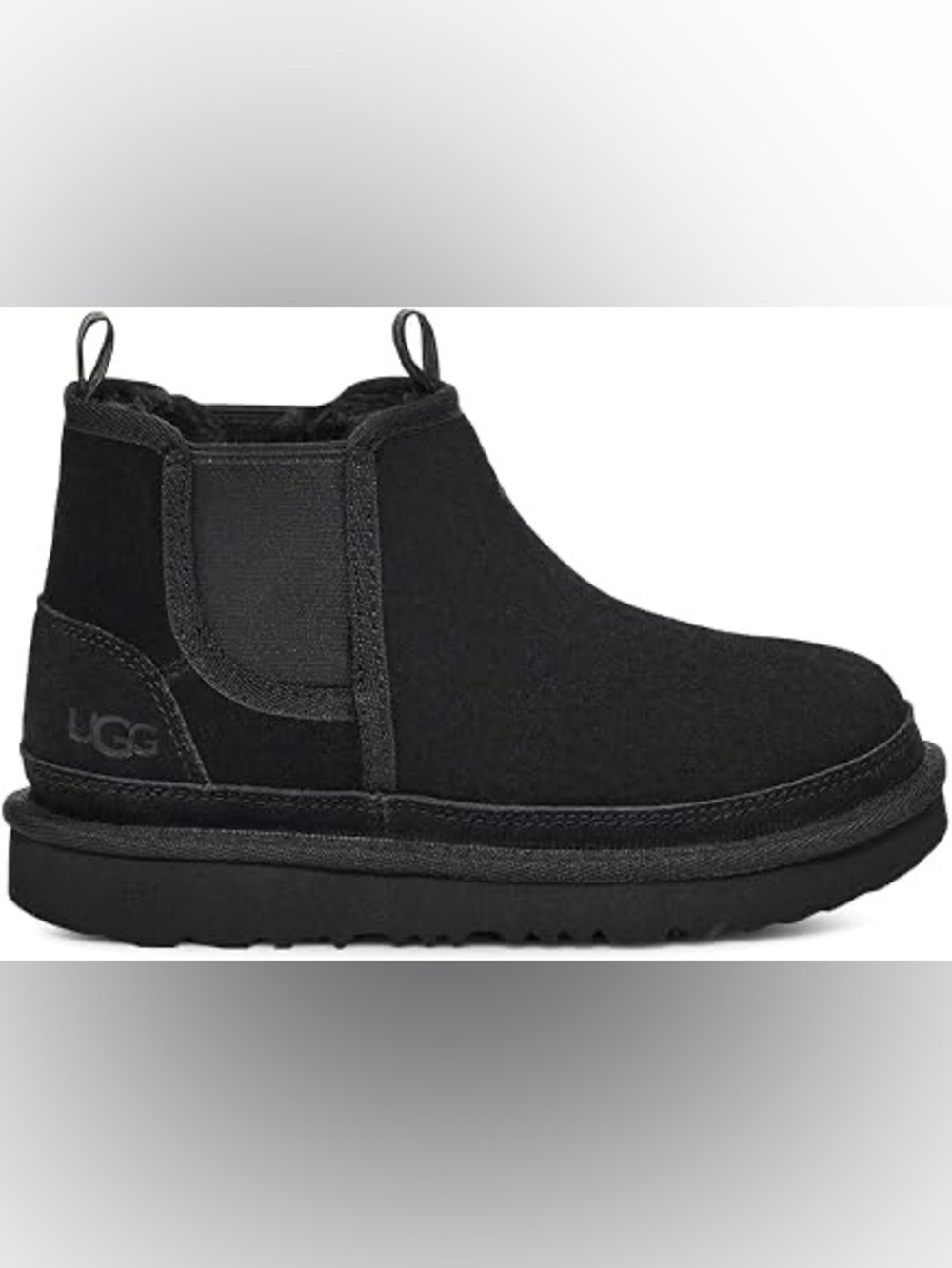 UGG KIDS NEUMEL CHELSEA BOOTS IN BLACK 8